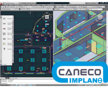 Logiciel d'implantation et câblage électrique