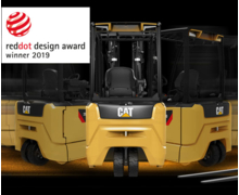 Le tout nouveau chariot Cat® électrique 48 volts récompensé par le Red Dot Award 2019