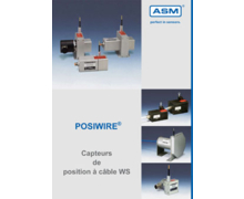 ASM édite son nouveau catalogue sur les capteurs de position à câble