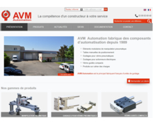 AVM Automation lance son nouveau site internet