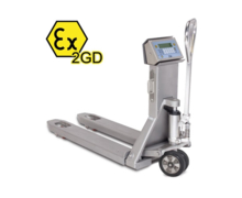 Transpalette peseur inox ATEX zone 1 et 21