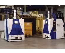 BA Systèmes automatise la logistique interne de l’usine de Sappi à Maastricht grâce à un système d'AGV