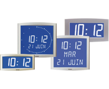 Horloge LCD rétro-éclairée