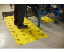 Tapis de sécurité haute visibilité