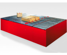 Module de pré-tri pour convoyeur à rouleaux