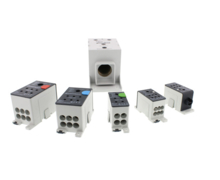 Distributeurs compacts pour câbles jusqu'à 500 mm² et 1 100 A pour armoires de commande