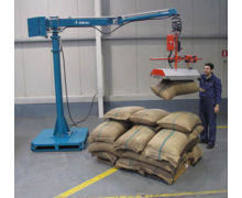Manipulateur pour sacs alimentaires