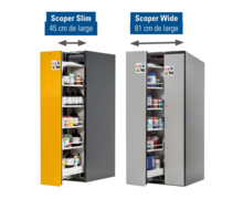 Armoire Scoper : un concept de stockage totalement innovant.