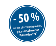 Subvention Prévention TPE : bénéficiez de -50 % sur une sélection de produits DENIOS
