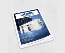 Une nouvelle brochure "Stockage de produits dangereux en toute sécurité" chez DENIOS