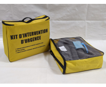 Kit absorbant pour produits chimiques et tous liquides 