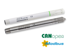 Sonde d'humidité et de température avec interface numérique CANopen ou Modbus