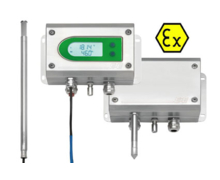 Transmetteur d'humidité / température EE300Ex en sécurité intrinsèque
