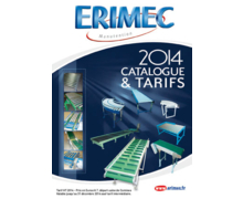 Erimec lance son nouveau catalogue Convoyeurs et accessoires 2014 