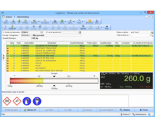 Logiciel de formulation industrielle et pharmaceutique