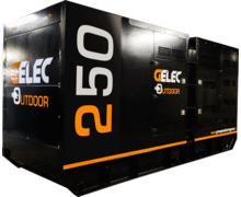 Groupe électrogène OUTDOOR-250YC - 250 kVA RENTAL