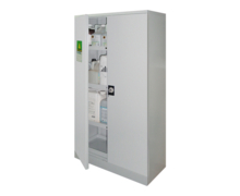 Armoire haute de stockage 2 portes pour produits phytosanitaire