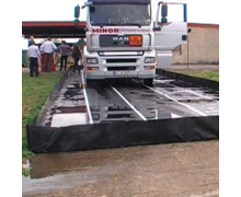 Bac souple PVC pour le dépotage de camion