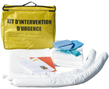 Kit absorbant en sac de 20 l à 90 l pour hydrocarbures