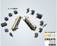 Avec har-modular®, Harting invente le connecteur 100% configurable