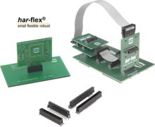 har-flex de HARTING, un connecteur sur PCB robuste et compact