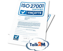 HMS obtient la certification ISO 27001 pour eWON® Talk2M