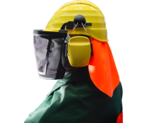 Casque forestier - casque pour bucheron