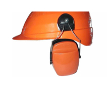 Protection anti-bruit pour casque de chantier