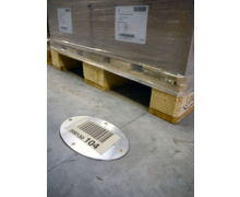 FloorBlock® HDR : l'identification des emplacements de stockage. 