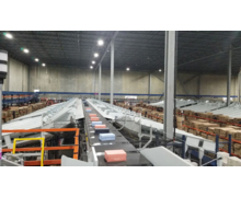 Interroll et Conveyor Handling Company proposent une solution efficace de tri des chaussures aux Etats-Unis