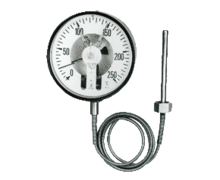 Thermomètre à sonde capillaire