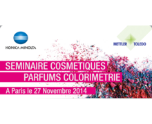 Konica Minolta Sensing organise un Séminaire Colorimétrie - Cosmétiques & Parfums