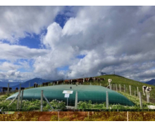 Citerne souple pour récupération et stockage de l'eau