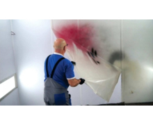 Film pelable de protection pour travaux de peinture