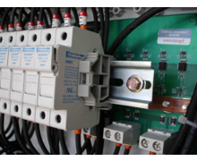 Carte électronique de monitoring de chaînes photovoltaïques