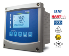 Nouveau transmetteur de pH et de conductivité M400/2XH Type 1