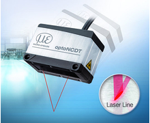 Capteur de distance laser optoNCDT 1900LL pour surfaces métalliques et structurées
