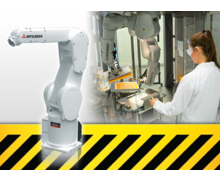 Solution de sécurité “MELFA SafePlus” pour robots MELFA F. Mitsubishi