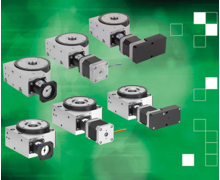 tables de positionnement circulaires à motorisation coaxiale électrique 