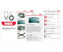 Appli NSK Bearing Doctor désormais disponible en français et en espagnol 