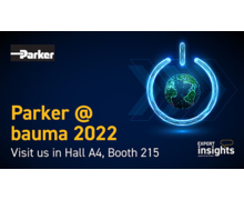 Parker présente ses technologies pour un avenir plus écologique au salon Bauma 2022