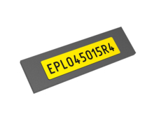 Étiquette adhésive pour identification des composants électriques et équipements, armoires électriques, presse bouton