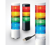 Colonne de signalisation lumineuse avec USB