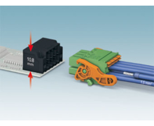 Connecteur DFMC double-étages avec raccordement Push-In