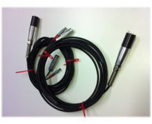 Câble standard avec sonde de mesure par ultrasons et sonde de température pour vis PMTS