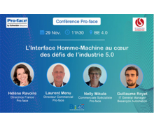 Pro-face by Schneider Electric participe au salon BE 4.0