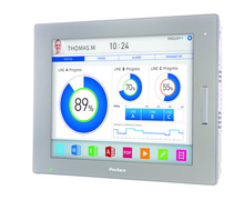 Terminal opérateur SP5000: une IHM tactile modulaire utilisable avec des gants !