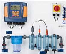 Système de mesure et de régulation de l'eau et eau de process