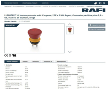 Le nouveau catalogue électronique de RAFI est en ligne: Plus de 5 000 composants électromécaniques 