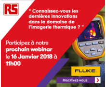 RS Components organise le 16 Janvier un nouveau Webinar consacré à l’imagerie thermique